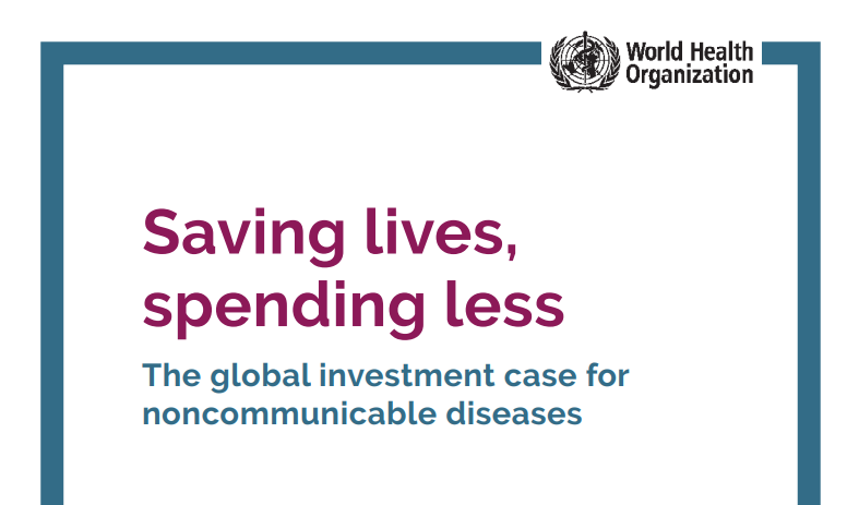 WHO NCD report - website