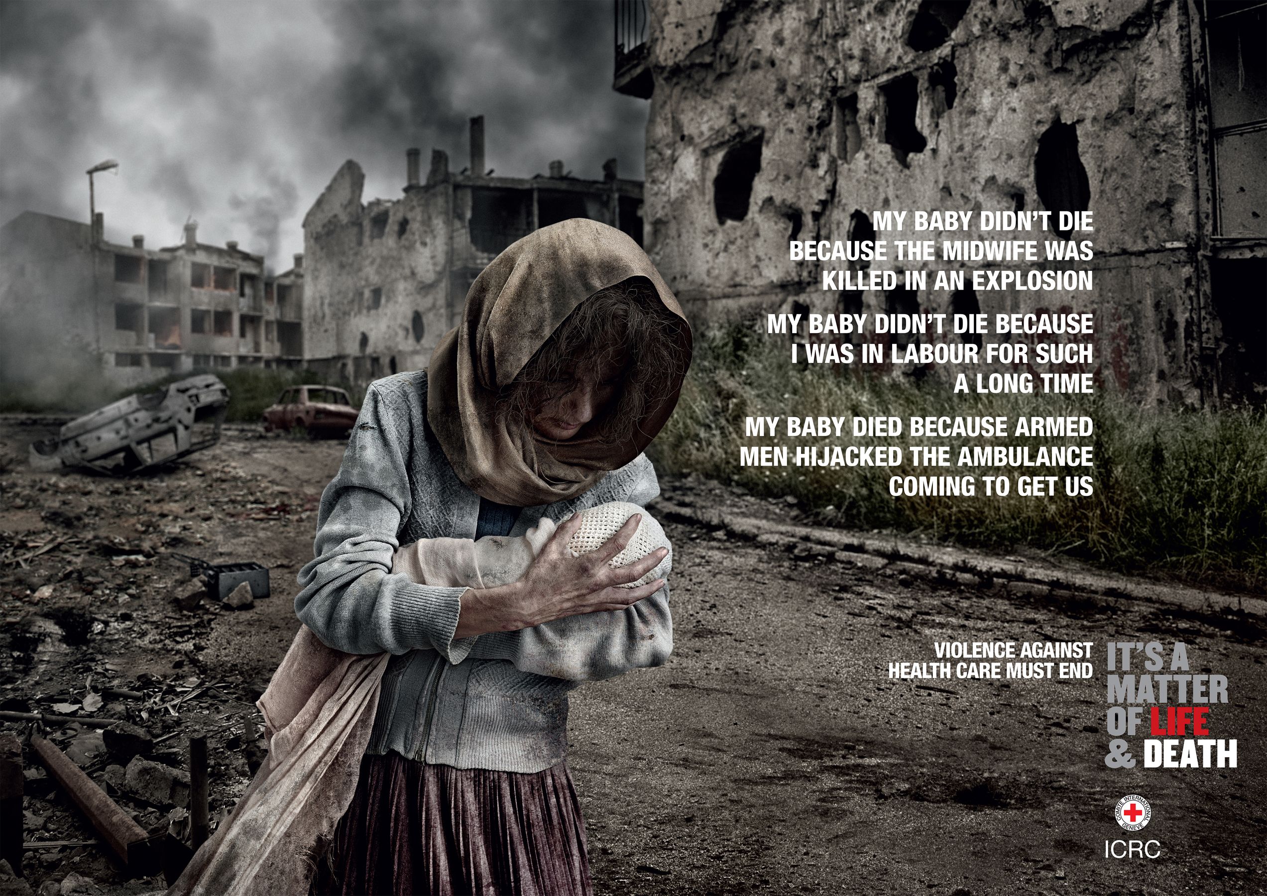 Healthcare in danger campaign poster