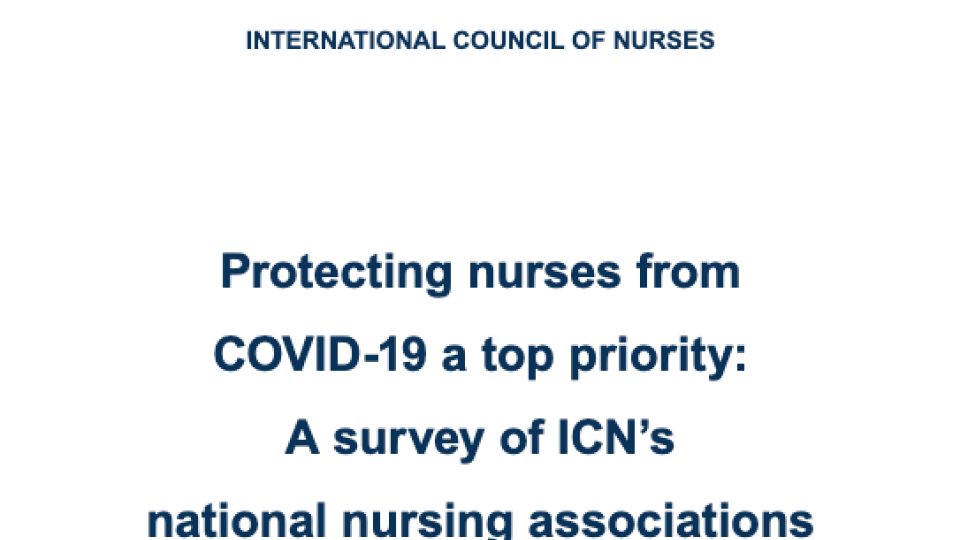 Protecting nurses from COVID-19 Cover