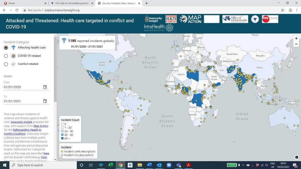 Interactive map