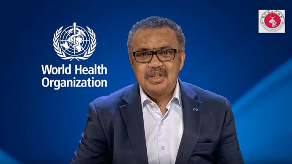 Tedros addresses ECSACON