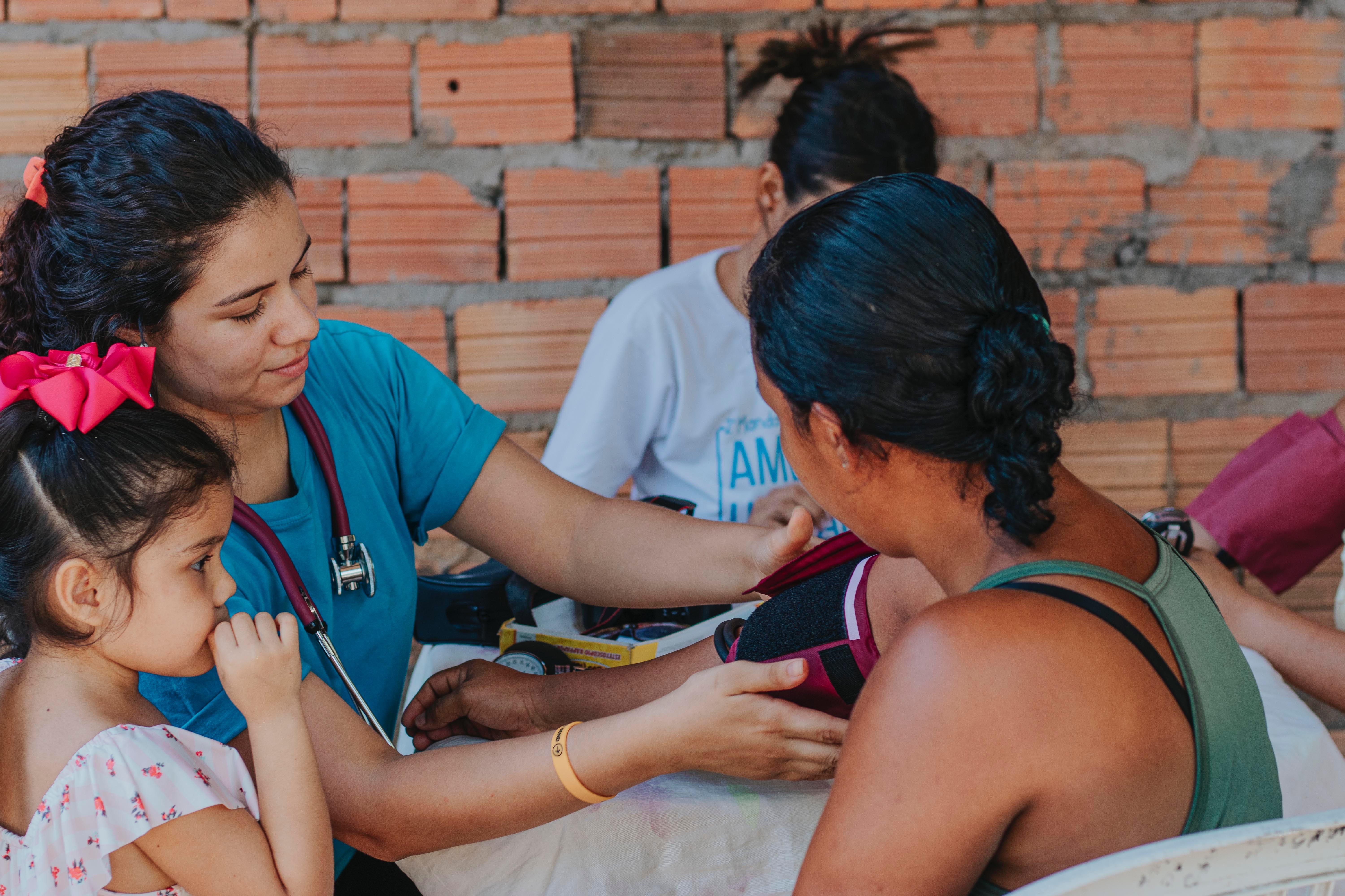 Nurse in activity