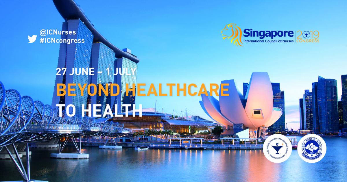 Icn Congress 2019 Singapore Icn International Council Of Nurses
