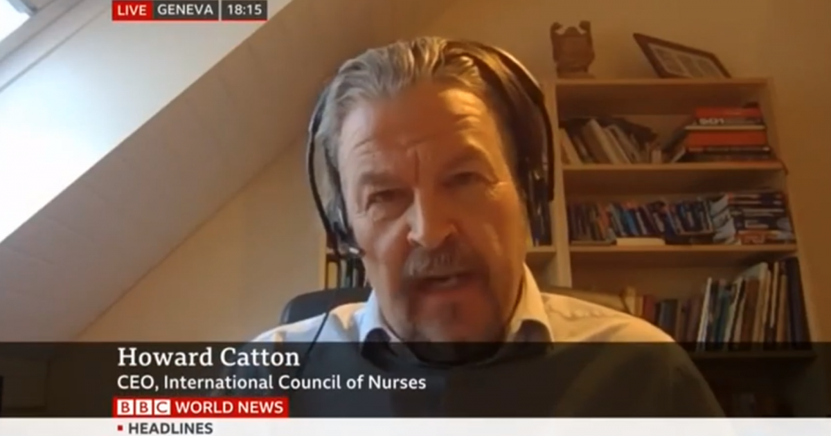 Icn Tells Bbc World News Viewers Rising Rate In Covid 19 Infection Amongst Health Workers Requires Urgent Action Icn International Council Of Nurses