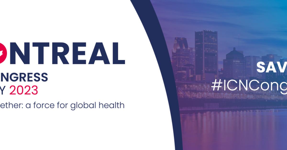 Theme and dates for 2023 International Council of Nurses Congress in