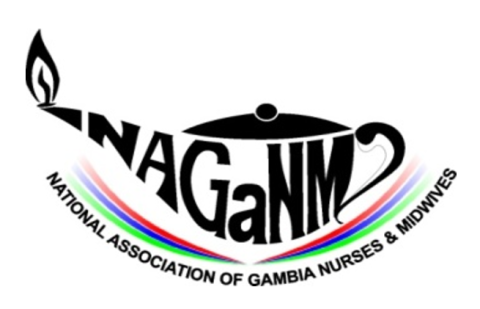 Logo National Association of Gambia Nurses and Midwives